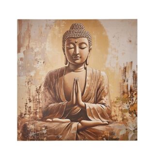 Set of 3 Canvas Buddha Picture Frames