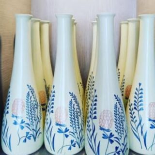 Hand crafted Ceramic (  vase  Set of 4 )